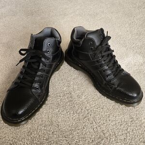 Dr. Martens Black Leather Boots